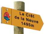 juste au dessus de Couvaloup de St Cergue